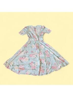 EJM Vintage 70s Cottage Core Maxi Dress